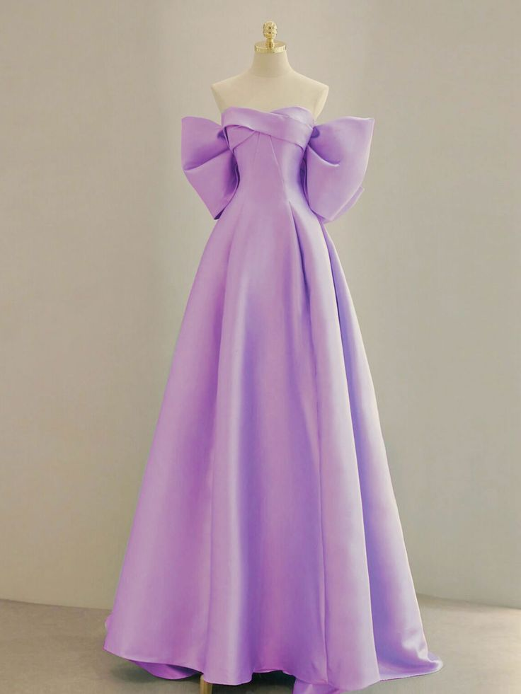 Blue A-Line Satin Long Prom Dresses Formal Evening Dresses,DP0277