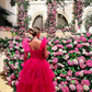 Unique Layered Tulle Prom Dresses Ball Gowns Long Evening Dress ,DP0287