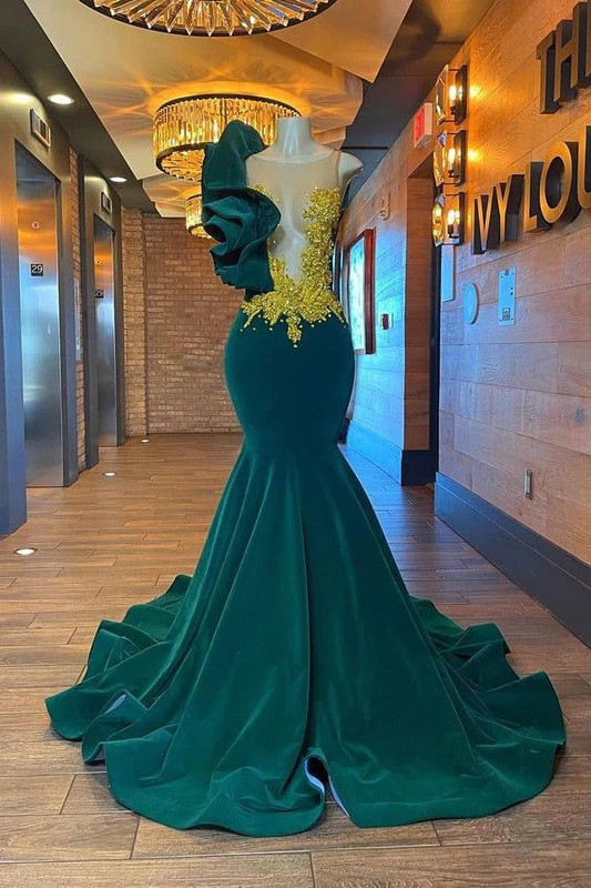 Fabulous Long MeRmaid Sleeveless Formal Prom Dress With Beading,DP0291