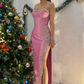 Fashion Slit Prom Dress Elegant Evening Dress Cocktail Dress,DP324