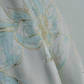 Light Blue Jacquard Gold Flower Black Velvet Elegant Dress Prom Quinceanera Dress Evening Dress,DP384