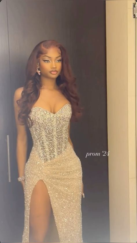 Champagne Sweetheart Sequins Black Girl Party Dress Evening Gown DP389 DSProm Champagne Sweetheart Sequins Black Girl Party Dress Evening Gown DP389 DSProm