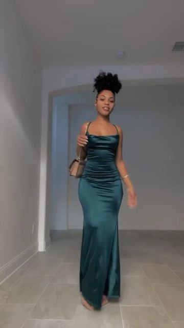 Elegant Green Straps Mermaid Long Formal Party Dress, DP4008