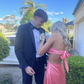 Pink Sweetheart Satin Backless Prom Dress Long Party Dress,DP400