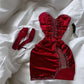 Wine Red Sweetheart Beads Velvet Short Party Dress Homecoming Dress, DP4106