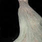 Tiffany Blue Sweetheart A-Line Shiny Long Formal Evening Gown, DP4128