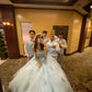 Light Blue Sweetheart Off Shoulder Quinceanera Dress Birthday Ball Gown, DP4213