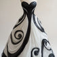 Black and White Sweetheart A-Line Unique Evening Ball Gown, DP4292