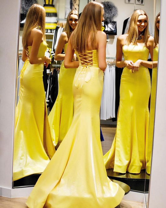 Elegant Long Mermaid Prom Dress Formal Evening Gowns,DP443