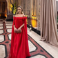 Elegant Red Off-The-Shoulder Long Party Dress Prom Dress,DP487