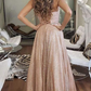 Sweetheart Glitter Strapless A-Line Evening Dress Prom Formal Dress,DP557