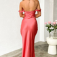 Sweet Pink Off Shoulder Prom Dress Evening Party Dress,DP678