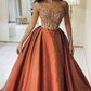 Charming A-Line Beaded Strapless Long Prom Dress,DP844