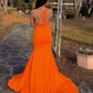 See Through Appliques Slit Ginger Long Prom Dress African Evening Dress,DP880