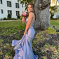 One Shoulder Mermaid Long Prom Dress Formal Party Dress,DP905