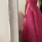 Hot Pink Party Dress Spaghetti Straps A-Line Beautiful Birthday Dress, DP2427