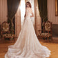 Gorgeous Ivory Lace Applique Off-the-shoulder A-Line Wedding Dress Prom Dress Evening Dress DP6571