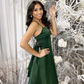 Simple Short Backless Green Prom Dress Formal Graduation Homecoming Dress, DP2382