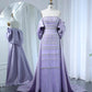 Vintage Glänzendes, perlenbesetztes, trägerloses Etuikleid im Cape-Design, langes Ballkleid, Abendkleid, DP6535