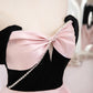 A-Line Sweetheart Neck Satin Pink Long Prom Dress, Pink Long Formal Dress MD094