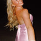 Chic Strapless Sweetheart Backless Sheath Sleeveless Short Party Dress Homecoming Dress DP6308