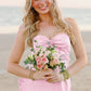 Chic Strapless Sweetheart Backless Sheath Sleeveless Short Party Dress Homecoming Dress DP6308