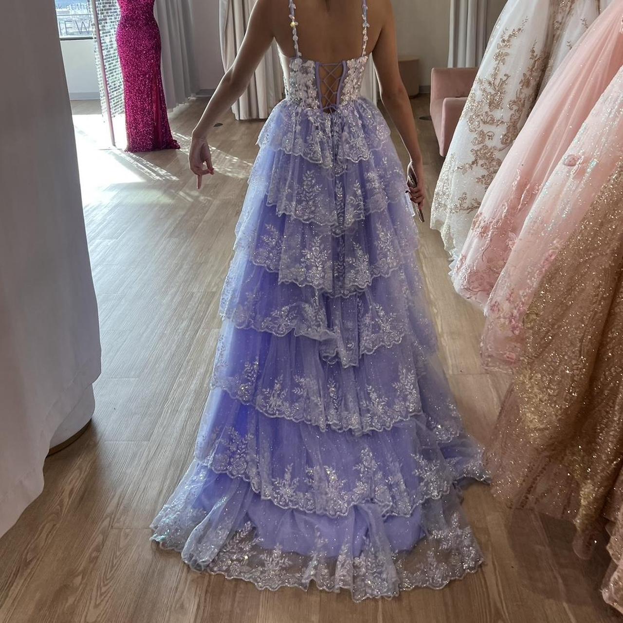 Robe de bal trapèze vintage à paillettes brillantes, bretelles spaghetti, robe de soirée longue à volants, DP6647