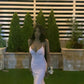 Enchanting Pink Lace Backless Mermaid Long Prom Dress Party Dress Evening Dress DP6491