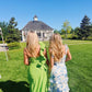 Wunderschönes blaues Etuikleid mit Blumenmuster, Schultergurten, gestuftem Partykleid, Brautjungfernkleid DP6303