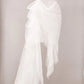 Vintage White Irregular Skirt Hem Sheath Tulle Prom Dress Party Dress Evening Dress DP6481
