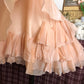 Vintage Champagne Sweetheart Halter Dress Design A-line Chiffon Party Dress Homecoming Dress DP6099