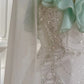 Gorgeous Shiny Beaded Spaghetti Strap Ruffles Chiffon Mermaid Prom Dress Evening Dress DP6313