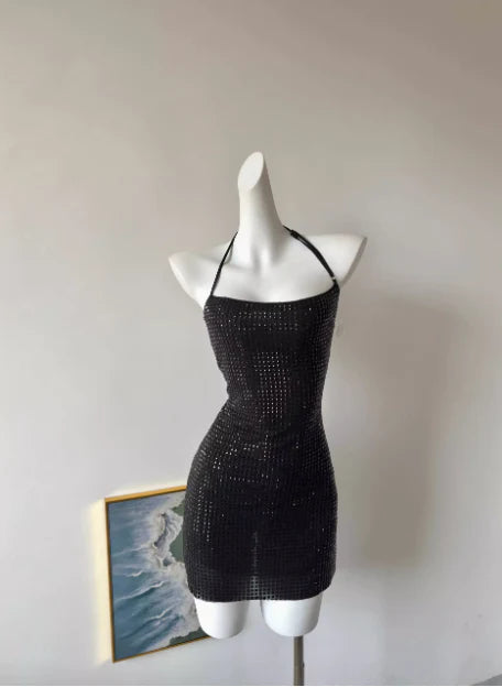 Vintage Shiny Beaded Sheath Short Party Dress Cocktail Dress Homecoming Dress DP6506