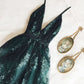 Vintage V-neck Applique Short A-Line Party Dress Cocktail Dress Homecoming Dress DP6472