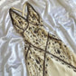 Vintage Ivory V-neck Embroidery Mermaid Prom Dress Party Dress Evening Dress DP6474