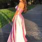 A-Line Off-the-Shoulder Long Prom Dress Formal Evening Dresses,DP0254