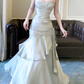 Elegant Gray Satin Prom Dress Mermaid Evening Gown Long Party Dress Spaghetti Strap Formal Dress DP6727