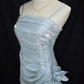 Robe de bal élégante en mousseline de soie, robe de soirée fourreau à bretelles spaghetti, robe de soirée formelle DP6728