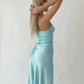 Robe de bal élégante turquoise à col en cœur, fourreau, sans bretelles, robe de soirée, longue, robe de soirée, DP6731