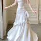 Elegant Satin Sweetheart Prom Dress Mermaid Spaghetti Strap Evening Gown Party Dress Long Formal Dress DP6732
