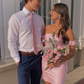 Vintage Pink Off-the-shoulder Homecoming Dress Satin Sheath Party Dress Short Cocktail Dress DP6745