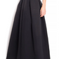 Elegant Black Two Piece Mother of Bride Dress Jewel Neck Evening Gown Long Simple Formal Dress DP6843