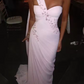 Vintage Pink Sweetheart Prom Dress Sheath Evening Dress Beaded Party Dress Long Formal Dress DP6874