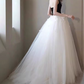 Vintage Black & White Strapless Tulle 3D Flower Evening Gown Sweet 15 Quinceanera Ball Gown DP7714