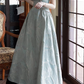 Elegant Dusty Sage Halter Neck Feather-Pattern Evening Gown Beaded Trim A-Line Prom Dress DP7820
