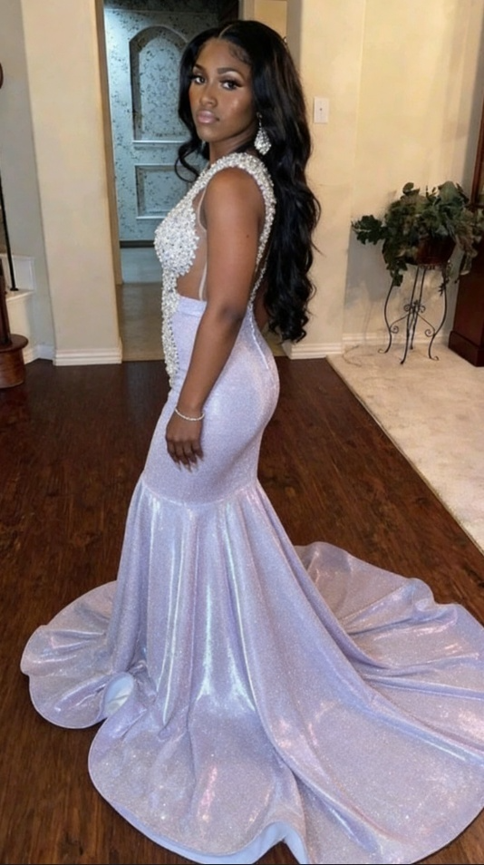 princess polly baby blue dress Beaded Prom Dresses main image 1