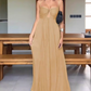 Luxury Elegant Olive Green Sweetheart Chiffon Evening Dress DP8098