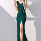 Elegant Sweetheart Mermaid Prom Gown Ruched Evening Dress DP8149