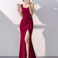 Elegant Sweetheart Mermaid Prom Gown Ruched Evening Dress DP8149