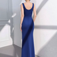 Elegant Sweetheart Mermaid Prom Gown Ruched Evening Dress DP8149